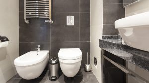 Grey Tiled Bathroom