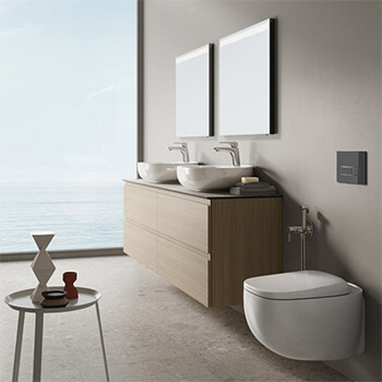 Ahmco Bathrooms wall