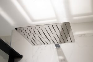 Close Up Of Rainfall Showerhead