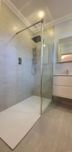 Bespoke Glass Panel Shower