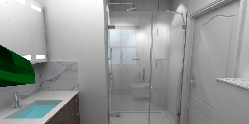 Shower Enclosure In Ensuite