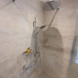 Fitting Inside Shower