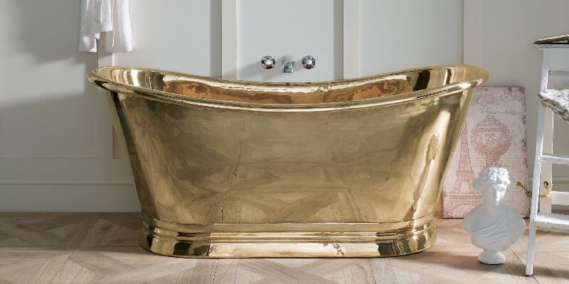 brass bath