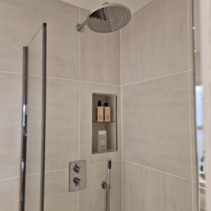 waterfall-shower-in-ensuite waterfall shower in ensuite