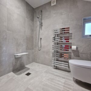 refurbished bathroom