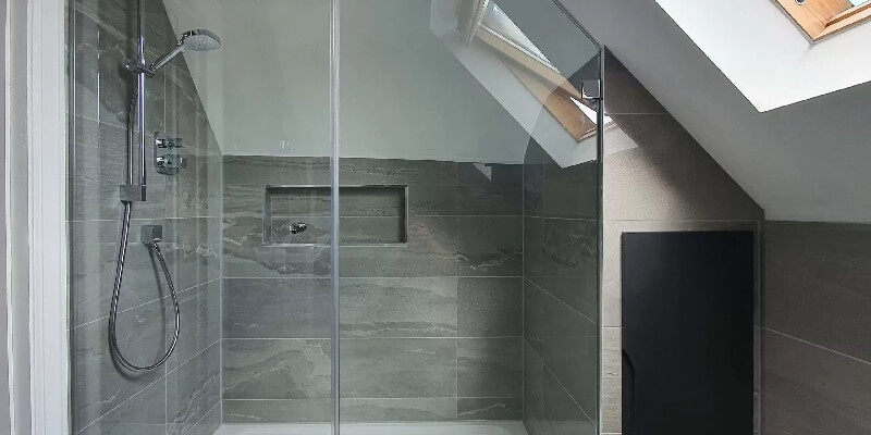 Large Dark Grey Tiles