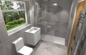 Walk in Shower Design